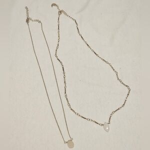 Gold Necklace Set with Pendant